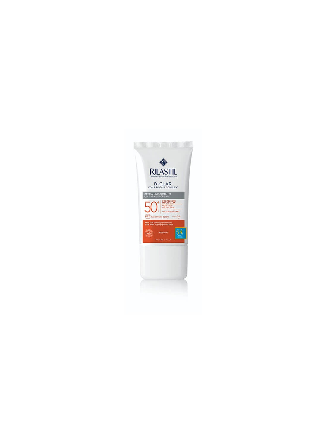 RILASTIL SUN SYSTEM D CLAR CREMA UNIFICANTE MEDIUM SPF50 40ML Online