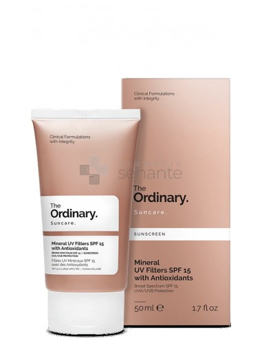 THE ORDINARY MINERAL UV FILTERS SPF 15 WITH ANTIOXIDANTS 50ML