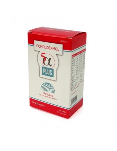 COMPLIDERMOL 5ALFA PLUS 60 CAPSULAS