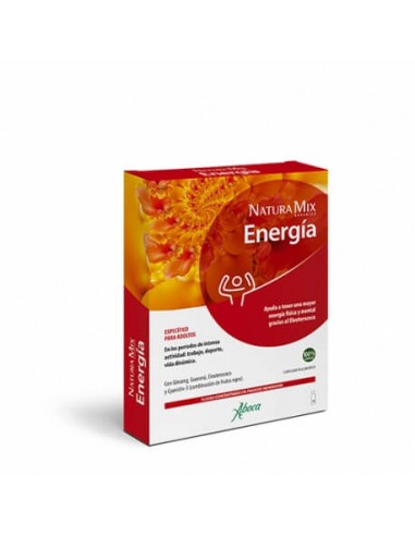 ABOCA NATURA MIX ENERGIA 10 FRASCOS MONODOSIS