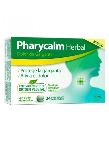 PHARYCALM HERBAL DOLOR GARGANTA 24 COMPRIMIDOS