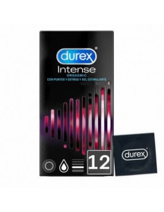 DUREX INTENSE ORGASMIC PRESERVATIVOS 12 UD