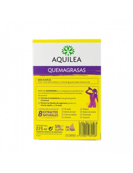 Aquilea Quemagrasas 15 Stick Solubles