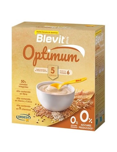 Comprar Papilla Nutriben 8 Cereales Y Miel 600 Gr - Alimento Bebés +6 meses  