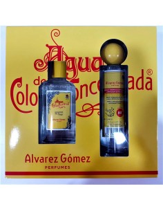 ALVAREZ GOMEZ ESTUCHE REGALO AGUA DE COLONIA CONCENTRADA Y SPRAY HIDROALCOHOLICO 150 ML