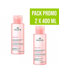 NUXE VERY ROSE AGUA MICELAR 400 ML PACK DOBLE