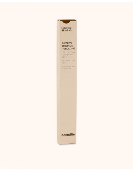 SENSILIS EYEBROW SCULPTOR LAPIZ CEJAS 3 EN 1 AUTOMÁTICO 04 ESPRESSO CAJA