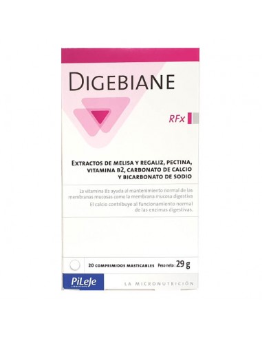 DIGEBIANE RFX 20 COMPRIMIDOS MASTICABLES