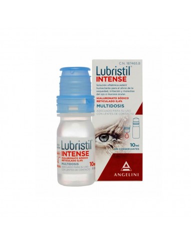 LUBRISTIL INTENSE SOLUCION OFTALMICA MULTIDOSIS 10 ML