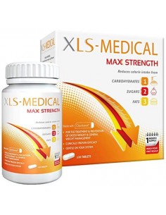 XLS MEDICAL MAX STRENGTH TRIPLE ACTION 120 COMPRIMIDOS