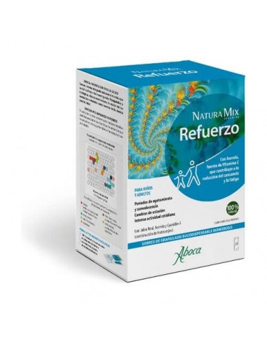 ABOCA NATURA MIX ADVANCED REFUERZO 20 + 8 SOBRES MONODOSIS BUCODISPERSABLES