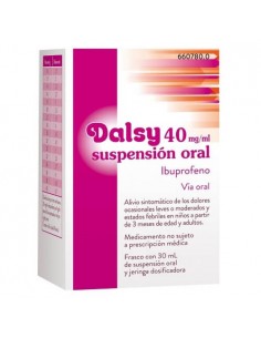DALSY 40 mg/ml SUSPENSION ORAL 1 FRASCO 30 ml