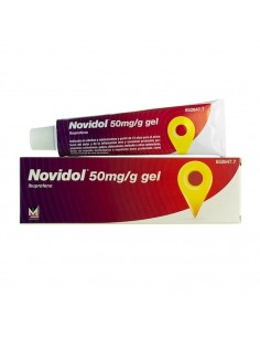 NOVIDOL 50 mg/g GEL CUTANEO 1 TUBO 60 g