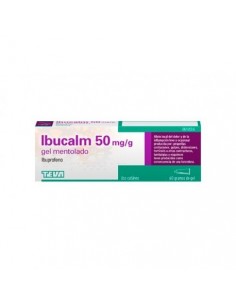 IBUCALM 50 MG/GR GEL CUTANEO MENTOLADO 60GR