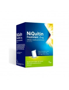 NIQUITIN FRESHMINT 2 MG 100 CHICLES MEDICAMENTOSOS