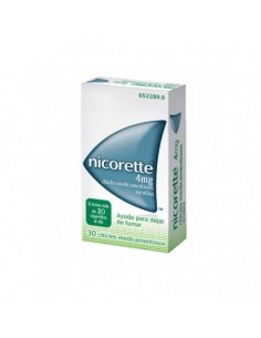 NICORETTE 4 MG 30 CHICLES MEDICAMENTOSOS