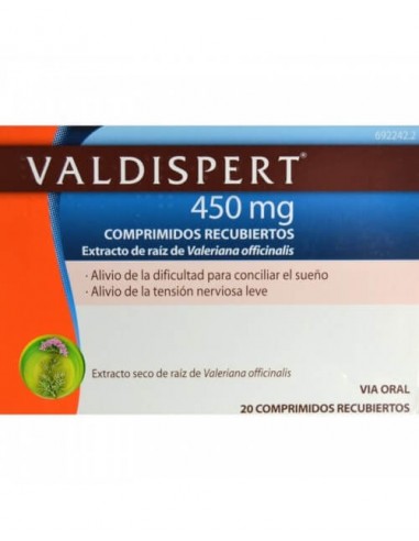 VALDISPERT 450 MG 20 COMPRIMIDOS RECUBIERTOS