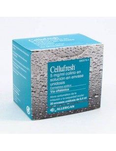 CELLUFRESH 5 MG/ML COLIRIO EN SOLUCION 30 MONODOSIS 0,4 ML