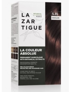 LAZARTIGUE LA COULEUR ABSOLUE COLORACION PERMANENTE 5.35 CASTAÑO CLARO DORADO