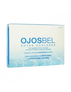 OJOSBEL 0,3 MG/ML + 0,08 ML/ML COLIRIO EN SOLUCION 10 MONODOSIS 0,5ML