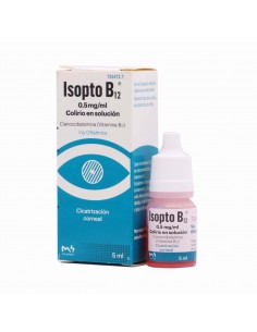 ISOPTO B12 0,5 MG/ML COLIRIO EN SOLUCION 5ML