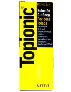 TOPIONIC 100 MG/ML SOLUCION CUTANEA 100ML