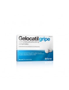 GELOCATIL GRIPE CON PSEUDOEFEDRINA 20 COMPRIMIDOS