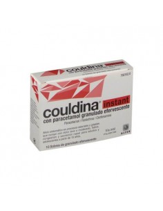 COULDINA INSTANT CON PARACETAMOL 10 SOBRES GRANULADO EFERVESCENTE