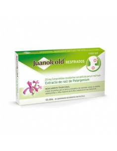 JUANOLCOLD RESFRIADOS 20 MG 30 COMPRIMIDOS RECUBIERTOS