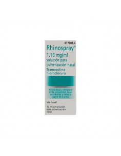 RHINOSPRAY 1.18 MG/ML NEBULIZADOR NASAL 12 ML