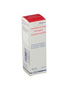 PARACETAMOL LEVEL EFG 100 MG/ML SOLUCION ORAL 30 ML