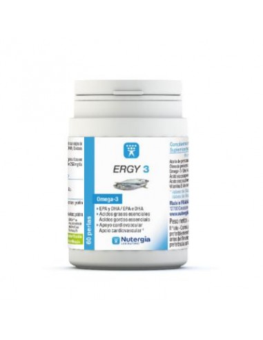 ERGY 3 OMEGA 3 60 PERLAS