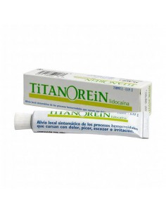 TITANOREIN LIDOCAINA CREMA RECTAL 20 G