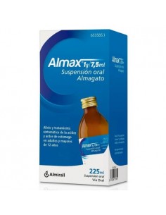 ALMAX 1 G/7,5 ML SUSPENSION ORAL 225 ML