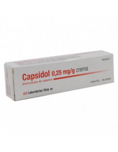 CAPSIDOL 0,25 mg/g CREMA 1 TUBO 30 g