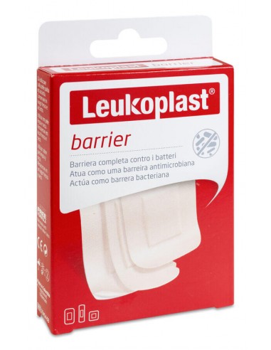Essity Leukoplast Barrera 100 Apósitos Adhesivos Impermeables 2.2 cm x 6.3  cm