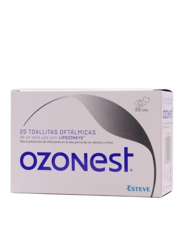 OZONEST 20 TOALLITAS OFTALMICAS