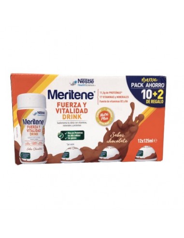 Meritene® Fuerza y Vitalidad Drink Chocolate