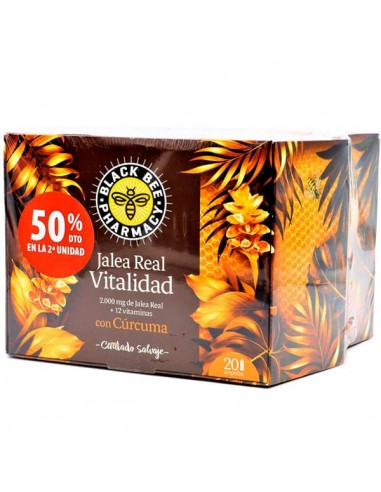 BLACK BEE PHARMACY VITALIDAD PACK DOBLE 40X10ML