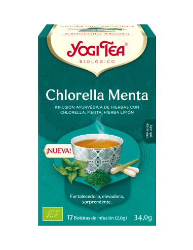 YOGI TEA CHLORELLA MENTA INFUSION