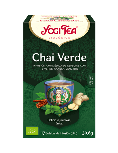 YOGI TEA CHAI VERDE