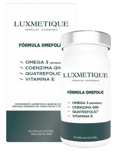 LUXMETIQUE FORMULA OMEFOLIC 60 PERLAS SOFTGEL