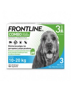 FRONTLINE COMBO PERROS 10-20KG 3 PIPETAS