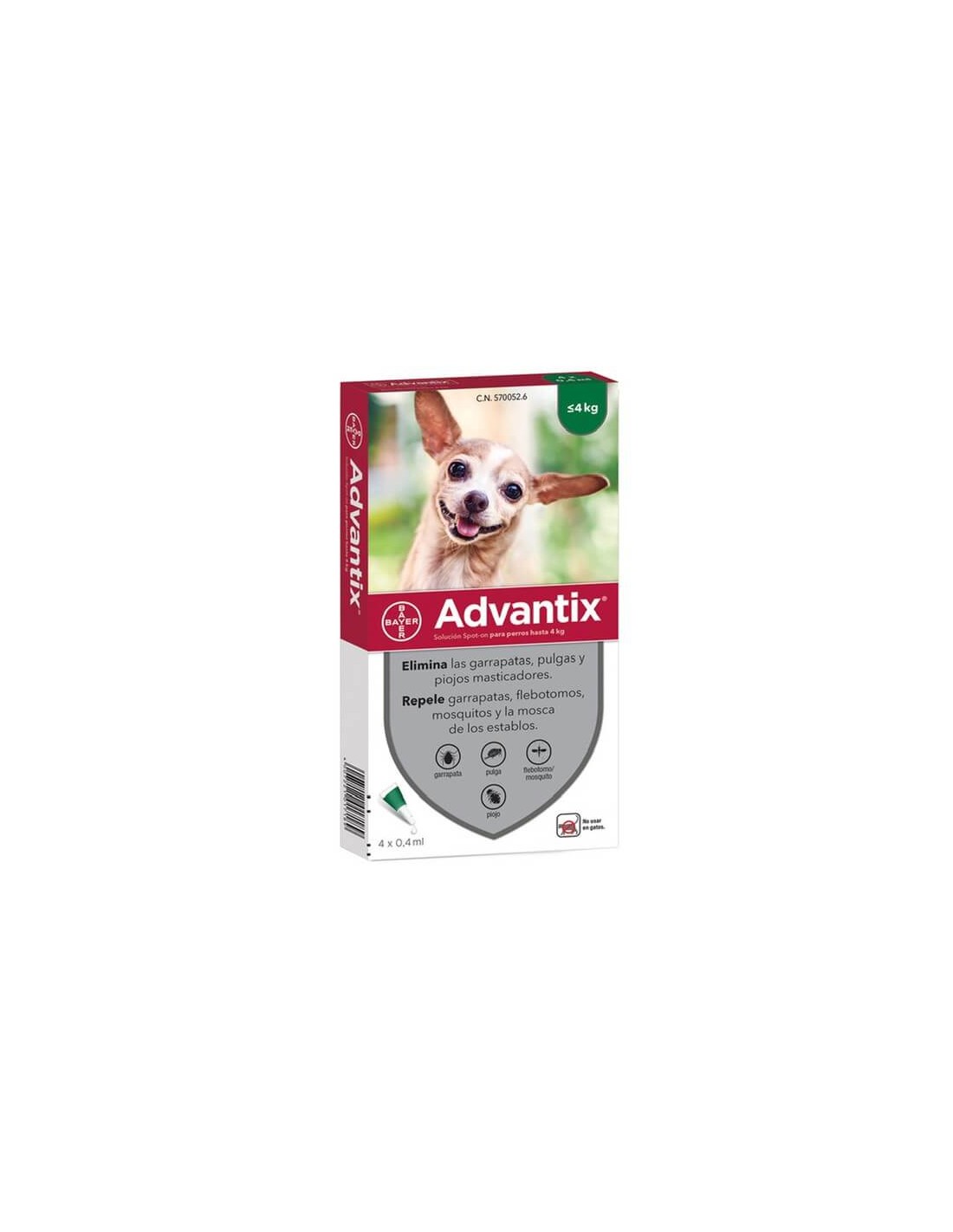 Pipetas Advantix 0 4 Kg