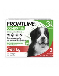 FRONTLINE COMBO PERROS 40-60KG 3 PIPETAS