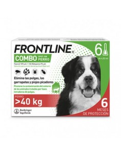 FRONTLINE COMBO PERROS 40-60 KG 6 PIPETAS