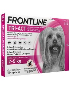 FRONTLINE TRI-ACT 2-5KG 3 PIPETAS