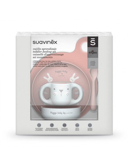 SUAVINEX VAJILLA INFANTIL NIÑA +6M CAJA