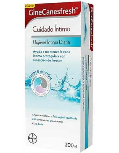 GINECANESFRESH GEL HIGIENE INTIMA 200 ML