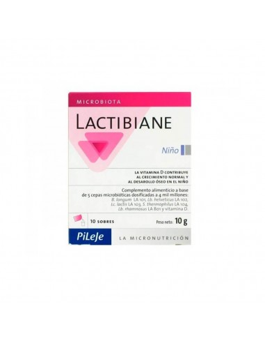 LACTIBIANE NIÑO 10 SOBRES 2,5 G